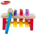 Joc de ciocanit figurine din lemn - Jucarie Banc de lucru Deluxe cu ciocanel